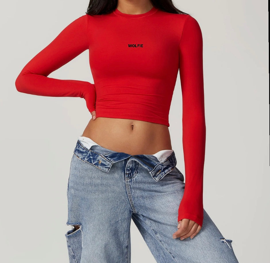 26’ VDAY NEW SECOND SKIN- WOLFIE TEE & LONGSLEVE