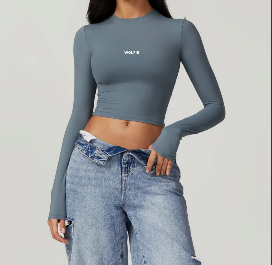 26’ VDAY NEW SECOND SKIN- WOLFIE TEE & LONGSLEVE